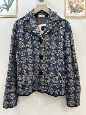 Blue LOGOS Wool Jacket