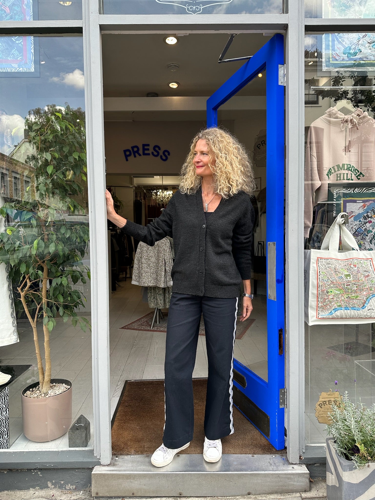 Charcoal Angie Cardigan