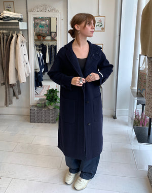Navy Duflo Coat
