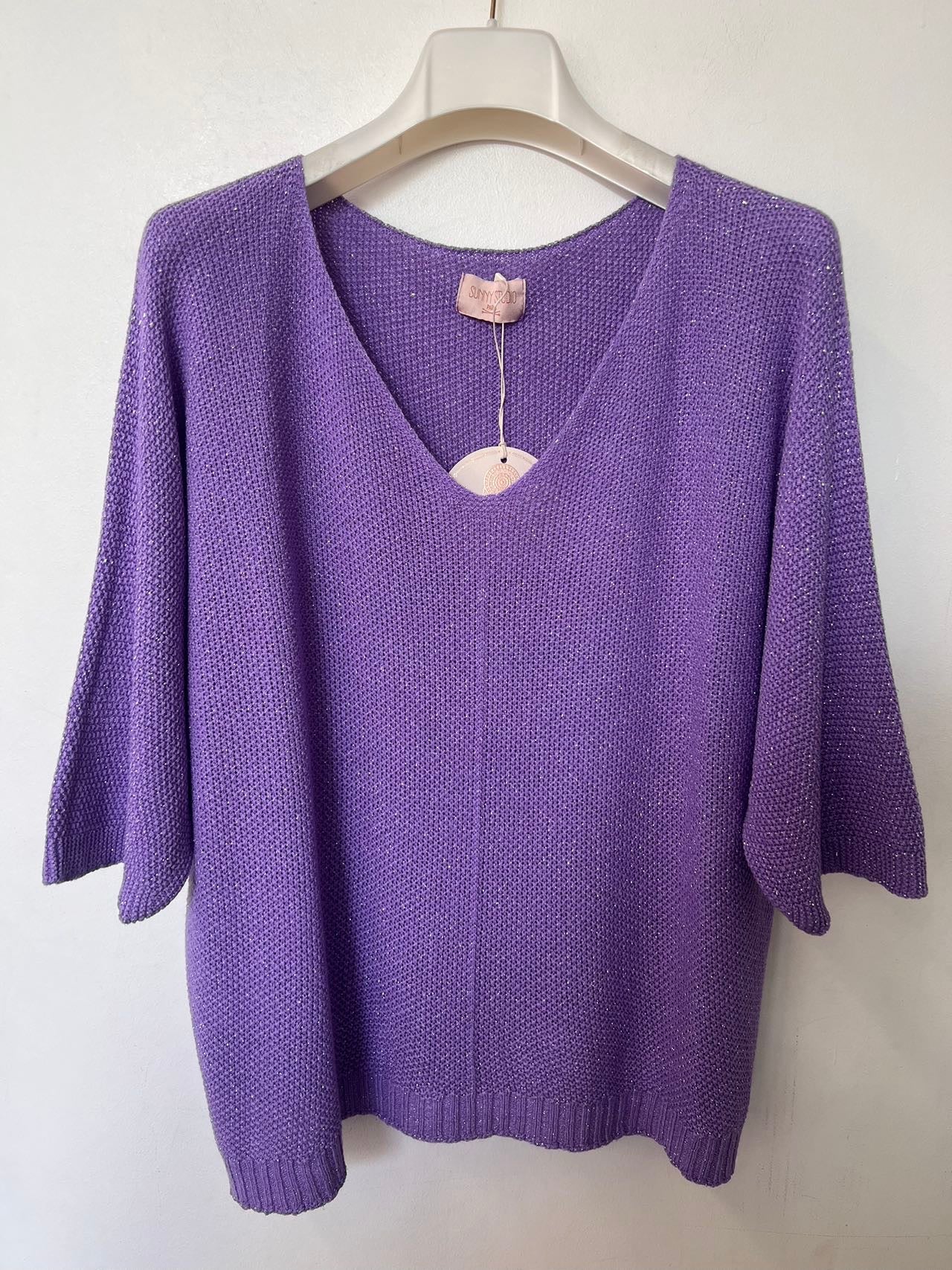 Lilac Cotton Knit