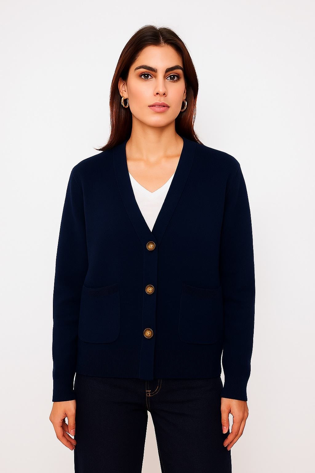 Navy Sandra Cardigan