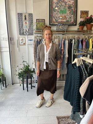 Beige Angie Cardigan