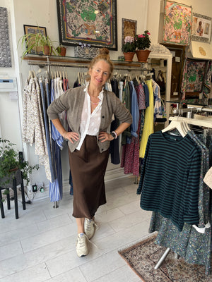 Beige Angie Cardigan