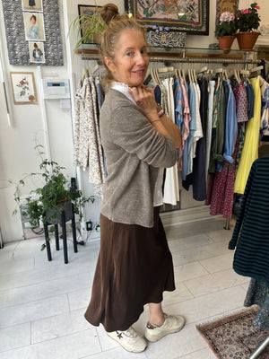 Beige Angie Cardigan