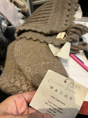 Cashmere Bonnet Hat
