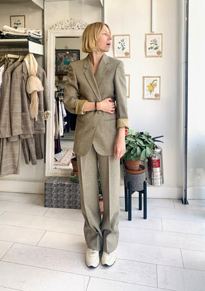 Vintage Italian Trouser Suit