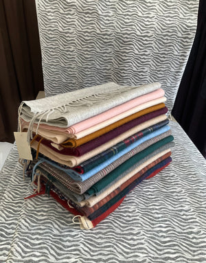 Cashmere Fringed Scarf