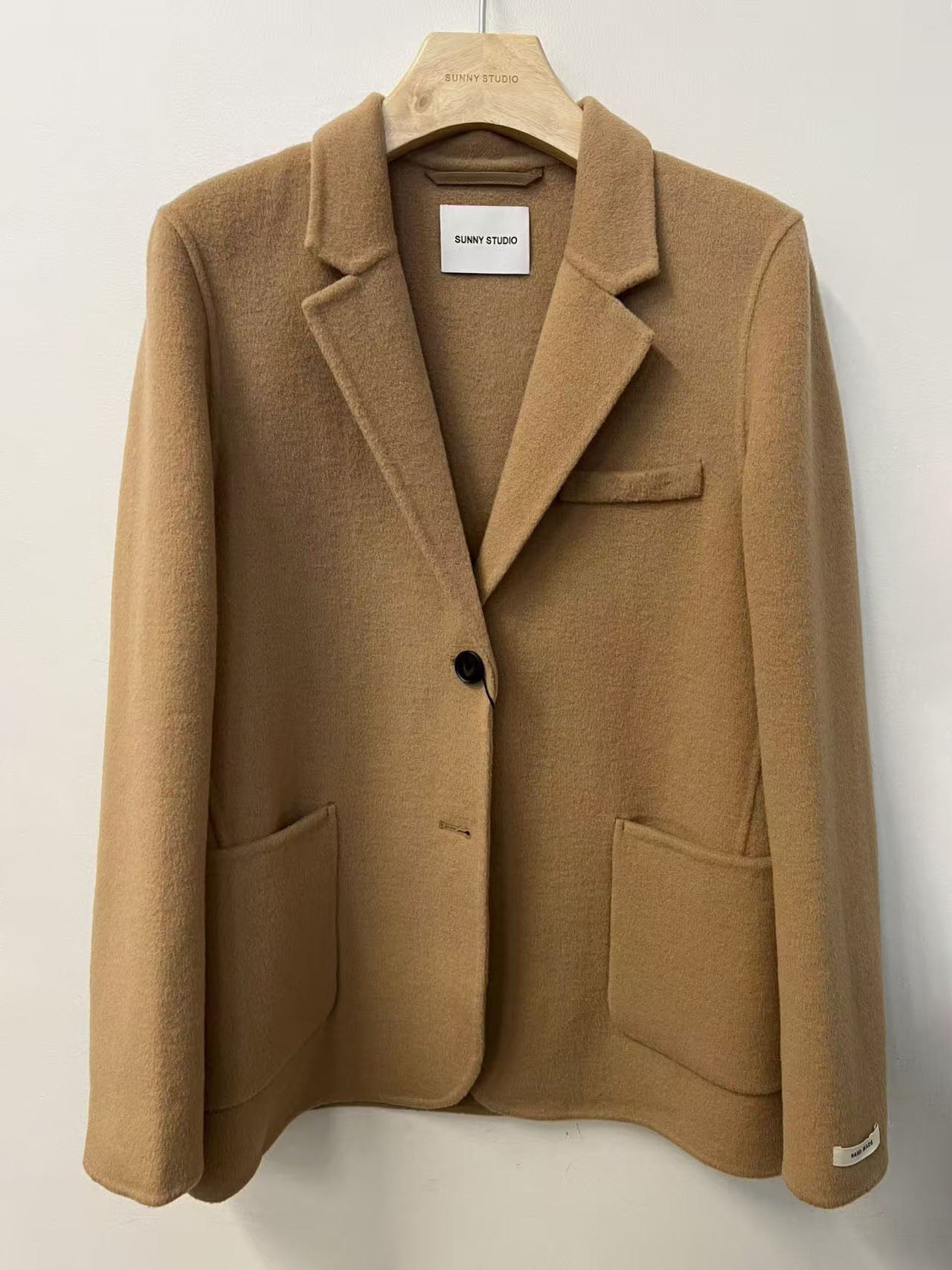 Harriett Wool Blazer Camel