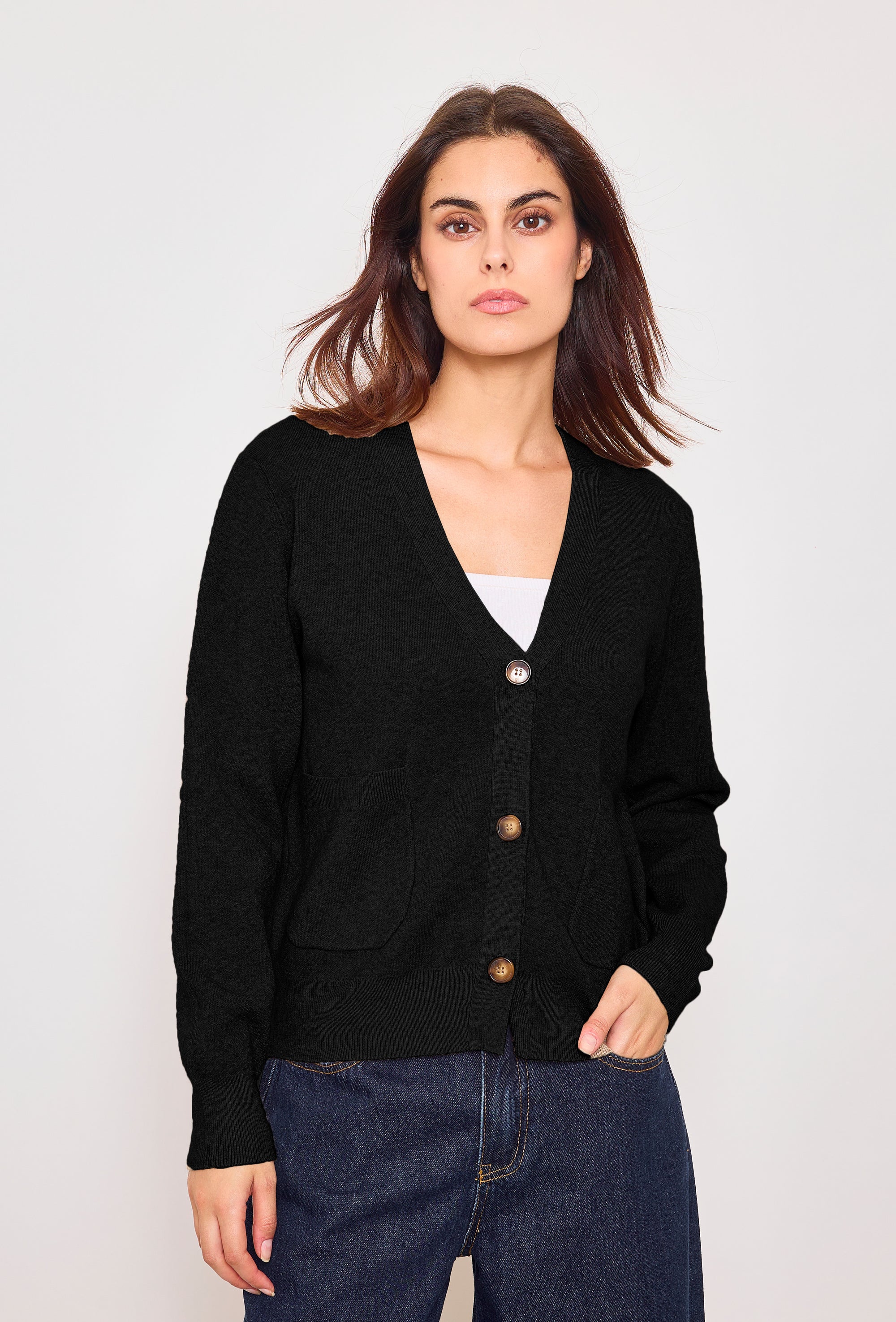 Black Sandra Cardigan