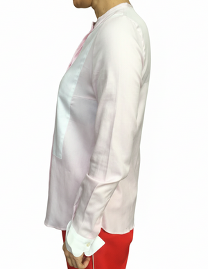 Ponza pink and white cotton shirt - PRESS Primrose Hill
