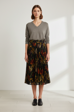 Zeller Rambrandt Wool Skirt