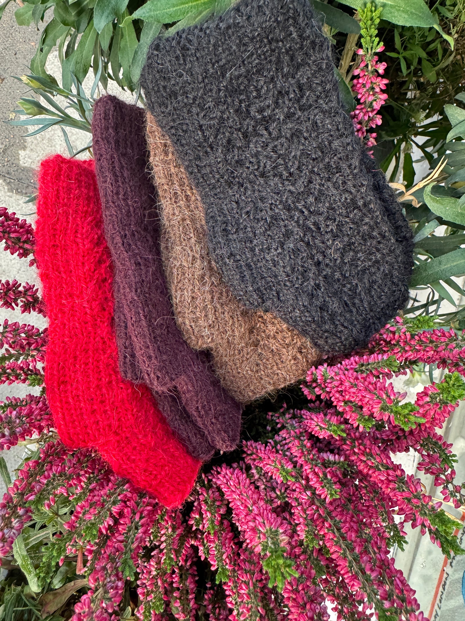 Gotland Hand-knit Fingerless Gloves