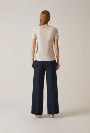 Tailored  Navy Trouser