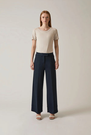 Tailored  Navy Trouser