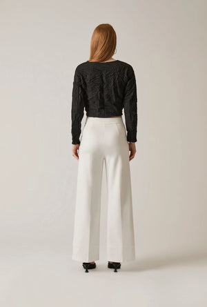 Tailored White Trouser