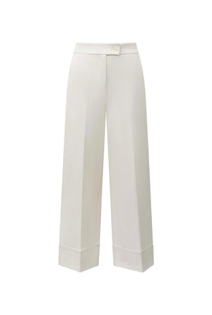 Tailored White Trouser