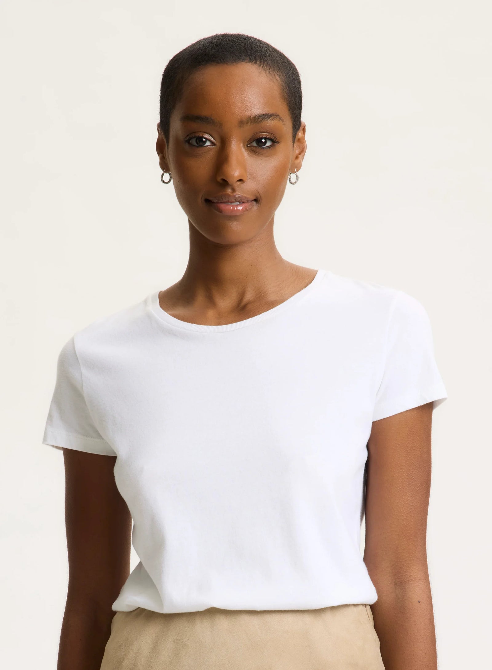 Jamie White Organic Cotton Tee