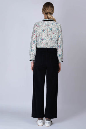 Black-Anthracite Sailor Pincord Pant - PRESS Primrose Hill