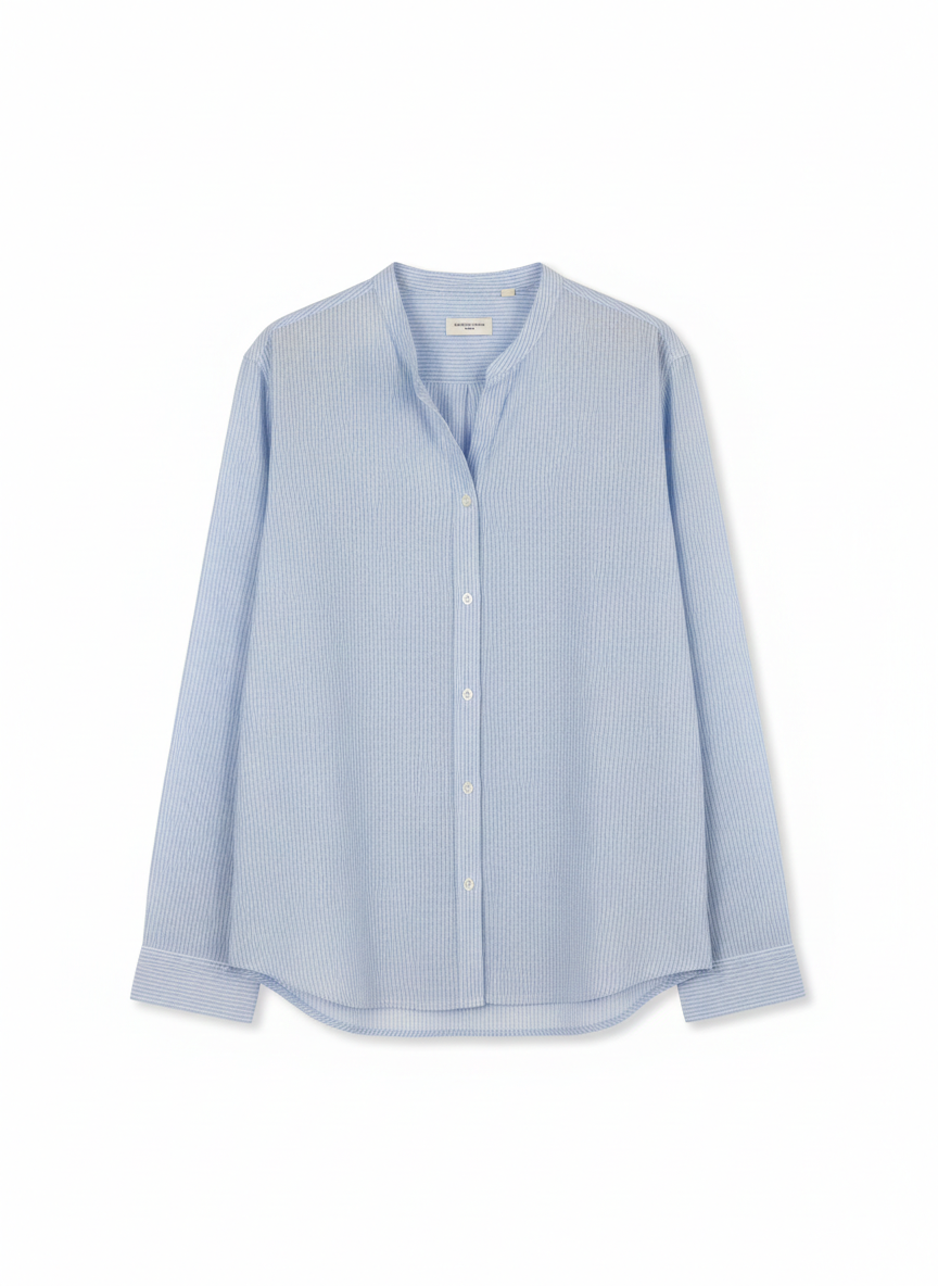 Annie Linen Stripe Shirt