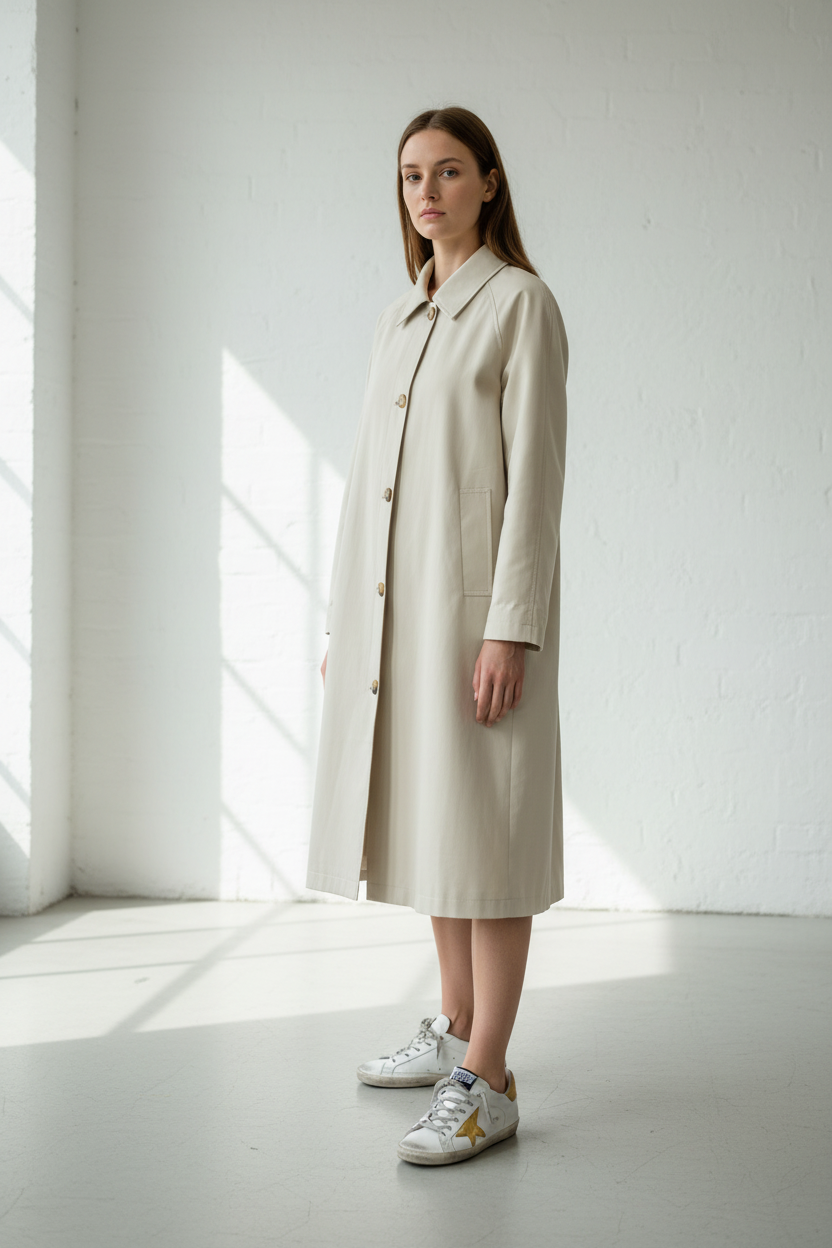 Claire Trenchcoat | Beige | Olive | Navy