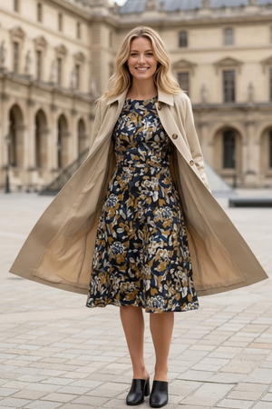 Claire Trenchcoat | Beige | Olive | Navy