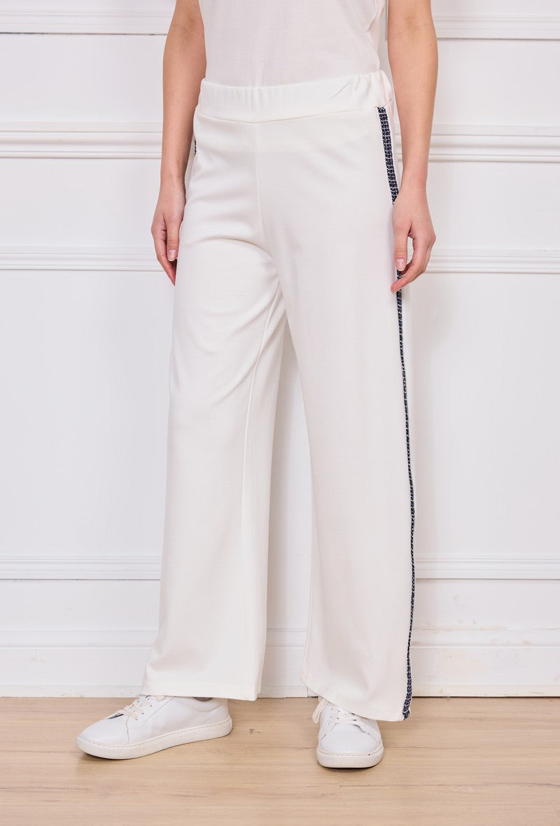 White Sunny Sweatpants - PRESS Primrose Hill