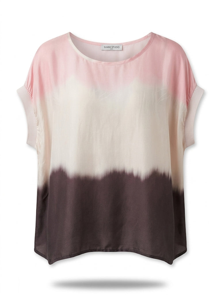 Ombre Satin Top