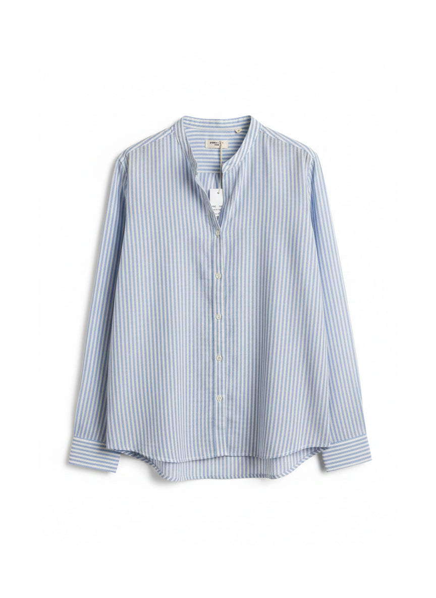 Annie Linen Stripe Shirt - PRESS Primrose Hill