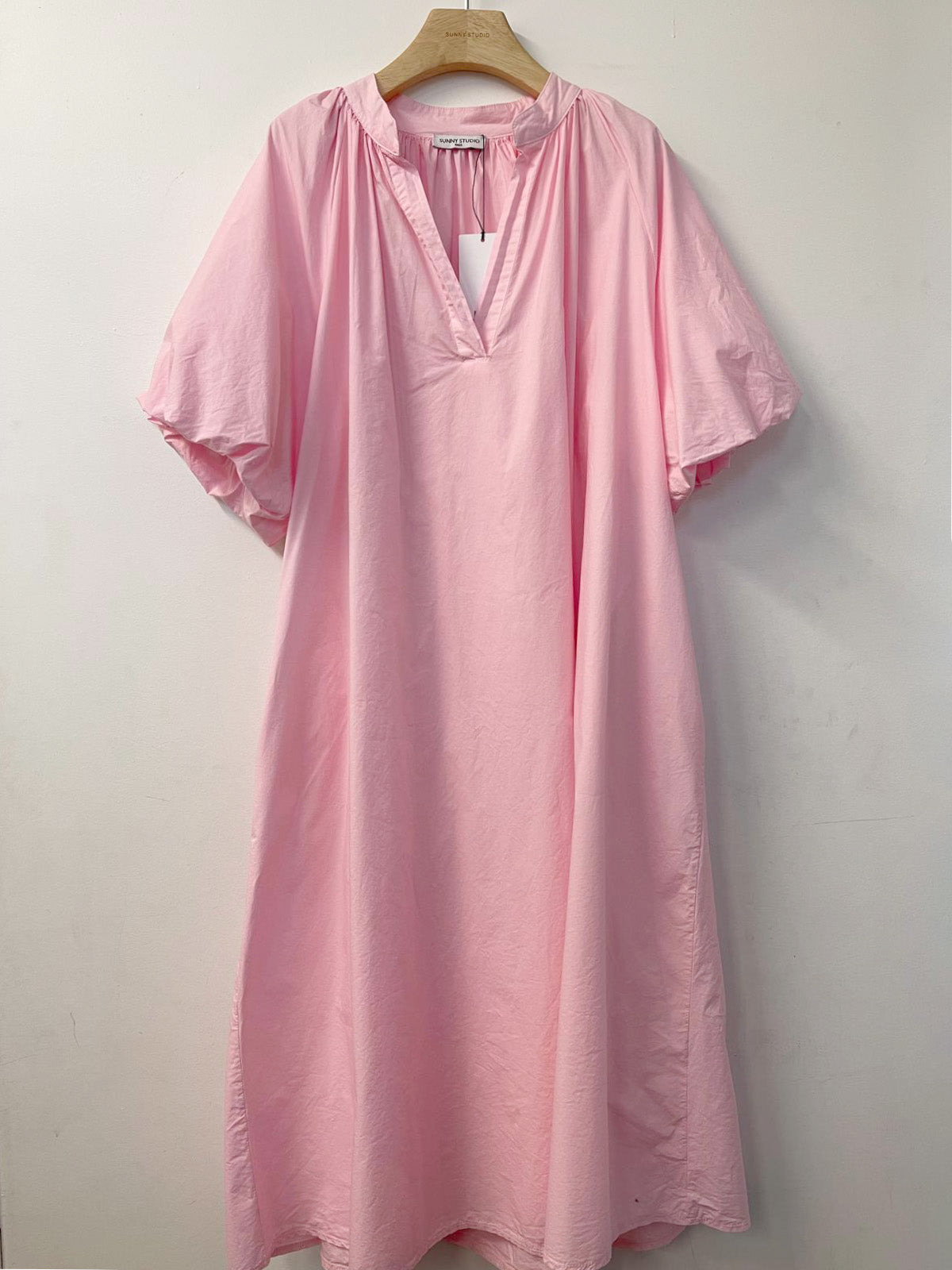 Pink Italian Cotton Dress