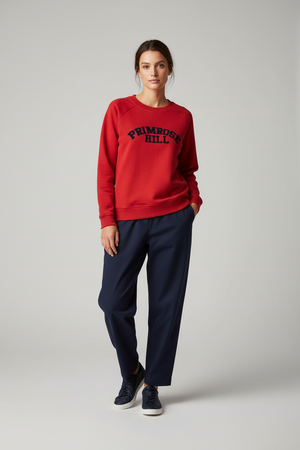 Primrose Hill Red Sweatshirt - PRESS Primrose Hill