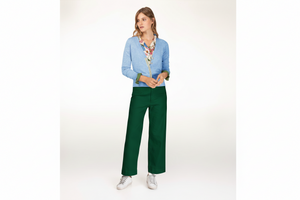 Green Twill Sailor Pant - PRESS Primrose Hill