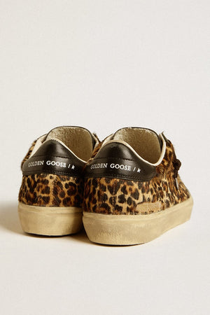 Golden Goose SOUL-STAR Leopard Sneaker