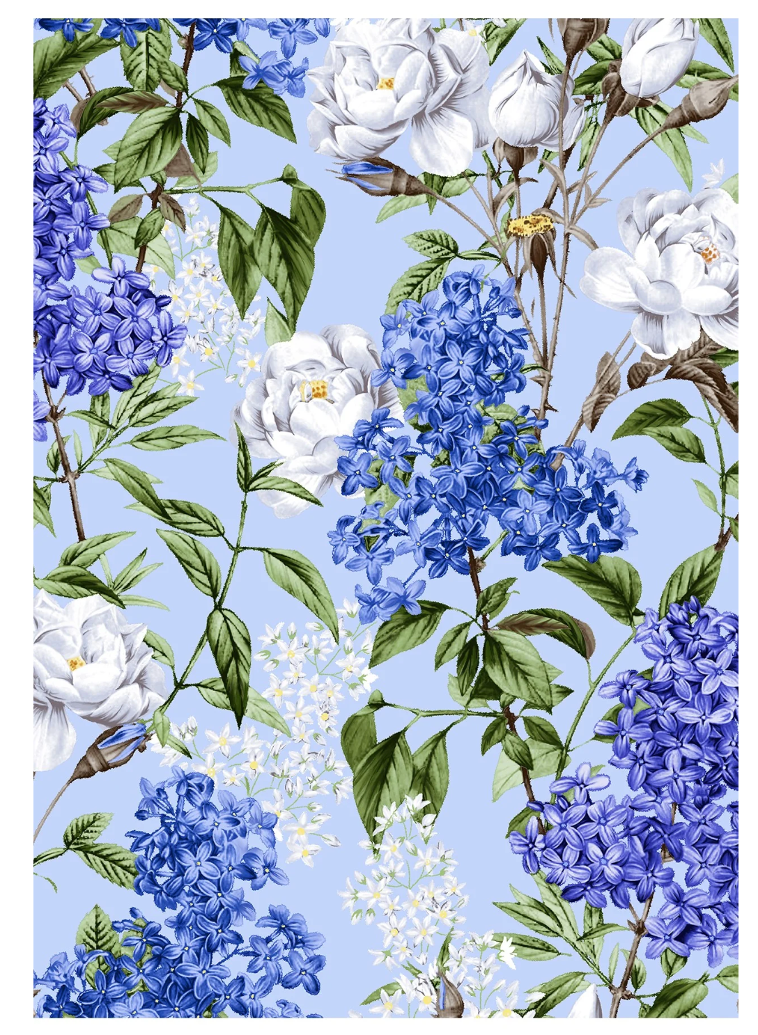 Audrey Lilac-Heaven Soft-Blue Dress