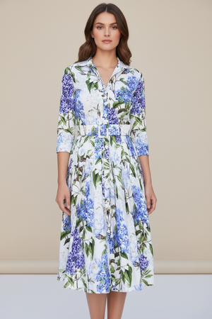 Audrey Lilac-Heaven Soft-Blue Dress