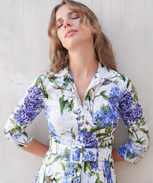 Audrey Lilac-Heaven Soft-Blue Dress