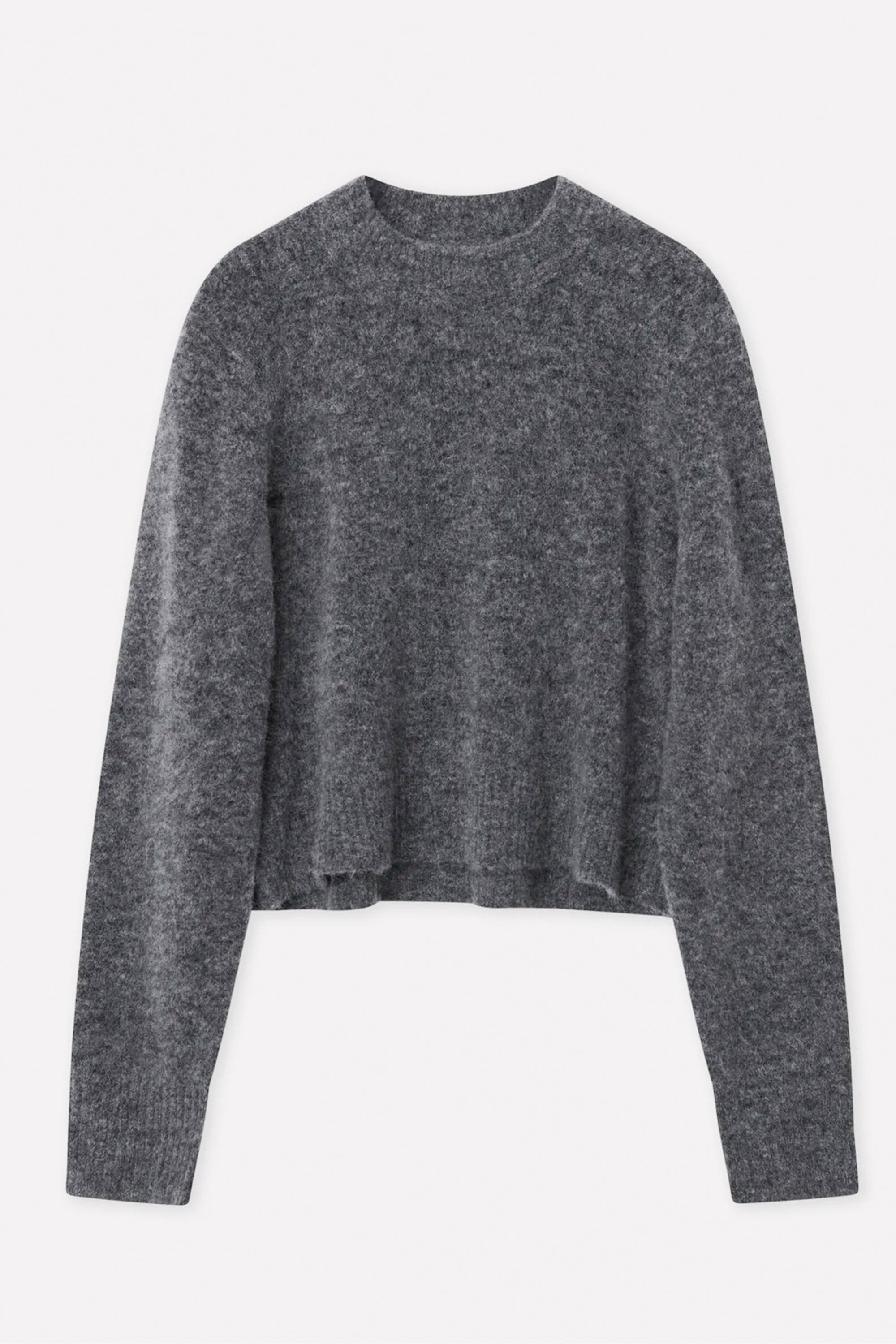 Grey Beck Knit Pullover