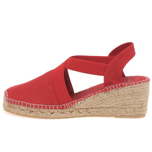 Espadrille in Red by Toni Pons