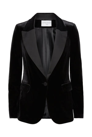 Black Velvet Tux Jacket