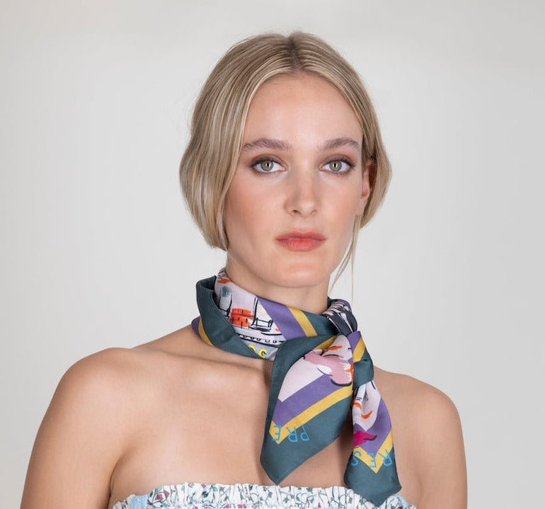 Primrose Hill Silk Scarf