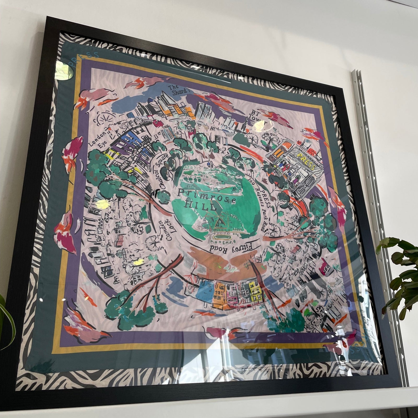 Framed Primrose Hill Scarf