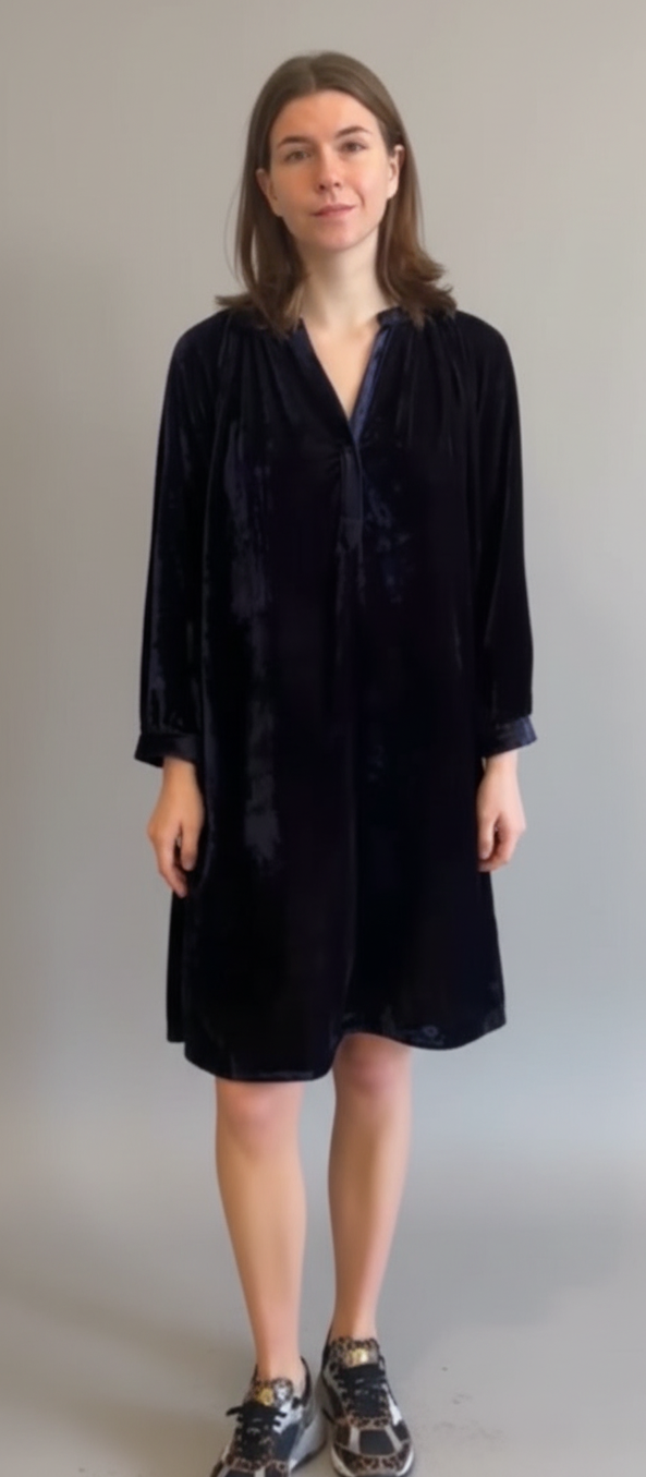 Midnight Velvet MOKKACIN Mini DRESS