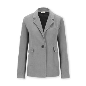 Mario Silver Grey pincord jacket
