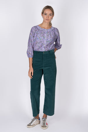 Emerald Sailor stretch pincord pant