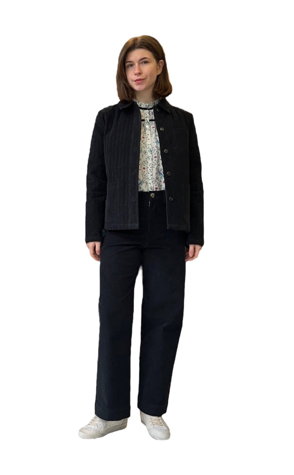 Black-Anthracite Sailor Pincord Pant - PRESS Primrose Hill