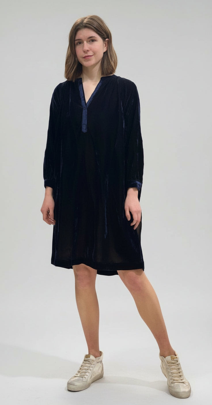 Midnight Velvet MOKKACIN Mini DRESS