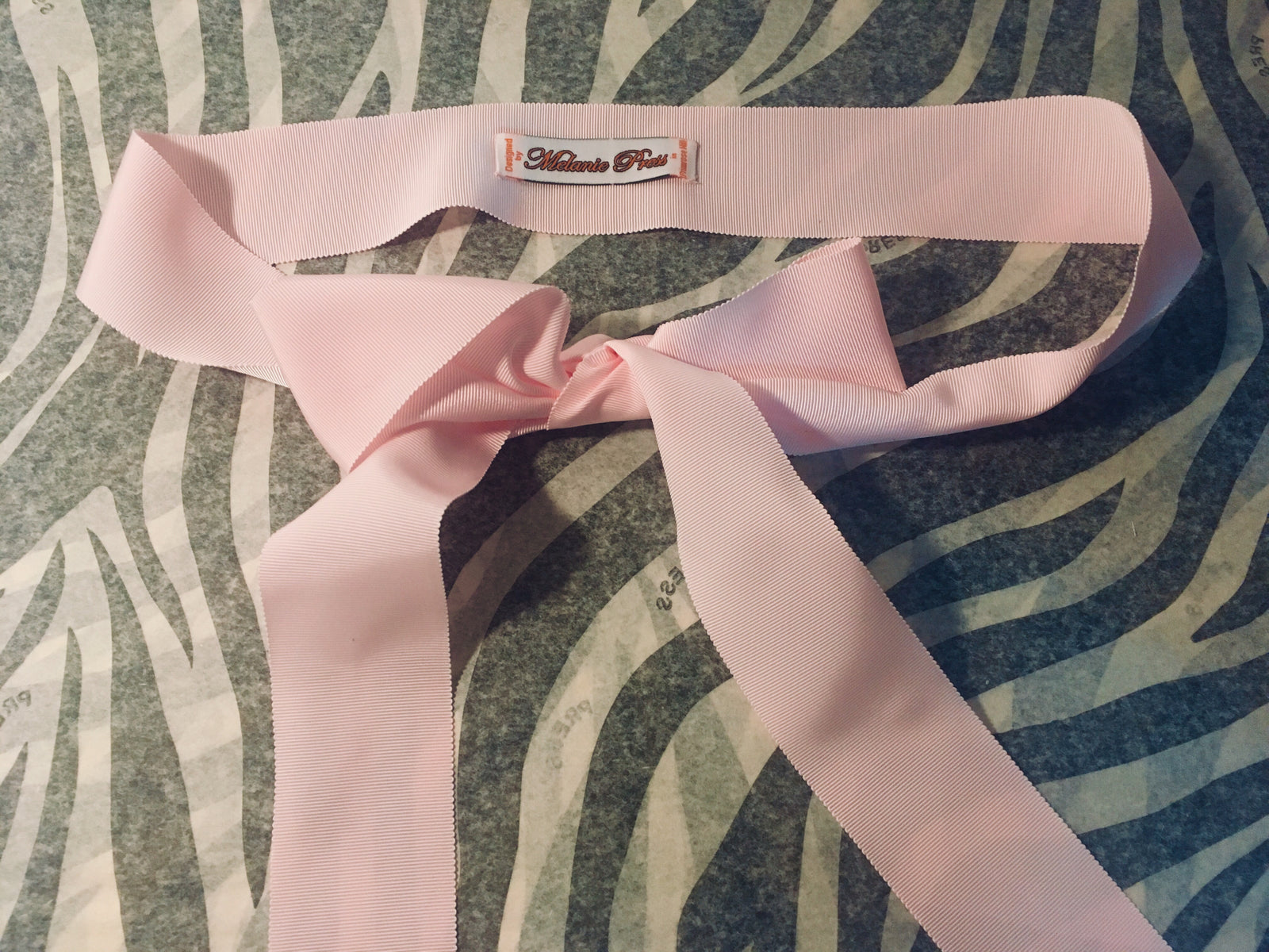MP Pink ribbon belt - PRESS Primrose Hill