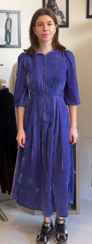 Violet Velvet SONNET Dress