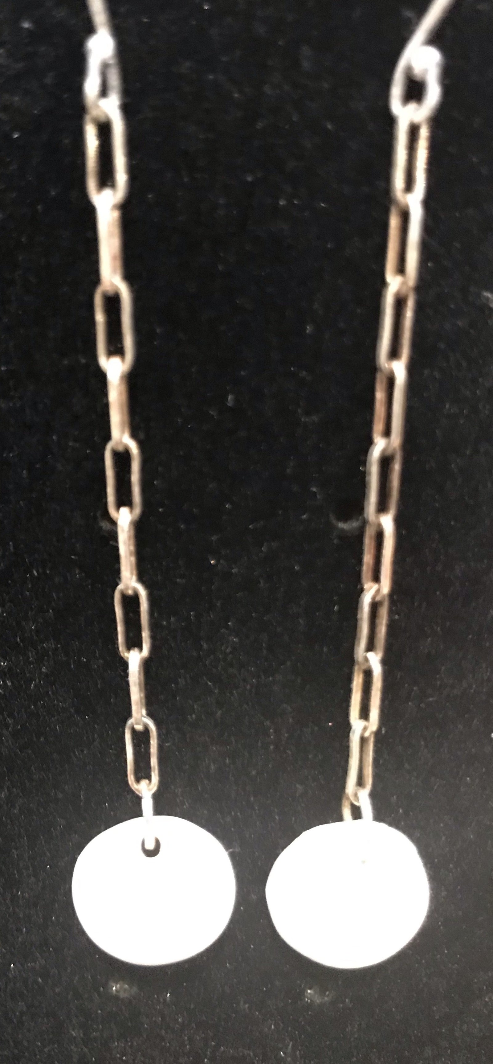 Italian fossil drop earrings - PRESS Primrose Hill