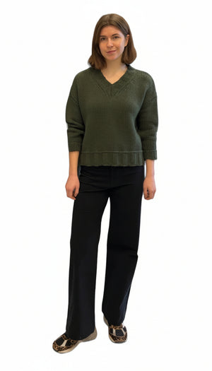 Black-Anthracite Sailor Pincord Pant - PRESS Primrose Hill